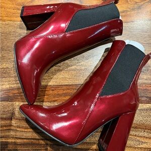 Women’s Red Burgundy Booties